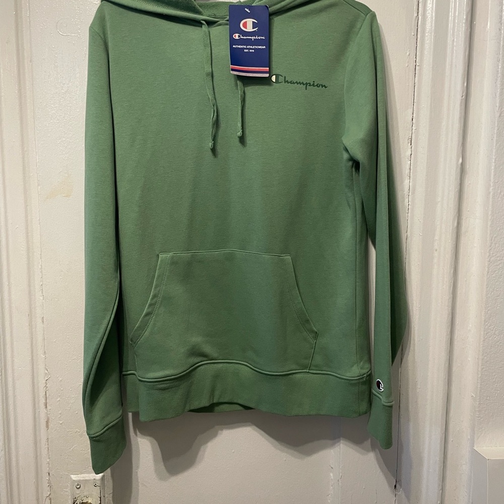 Champion Green Sweater with Relaxed Fit